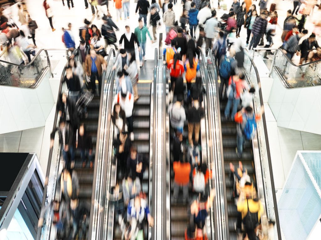 Reglas para el uso de las escaleras mecánicas