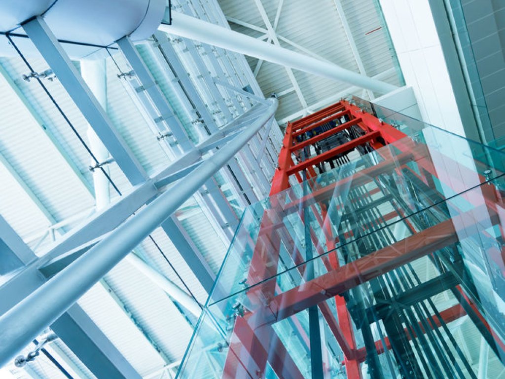 Las partes de un ascensor