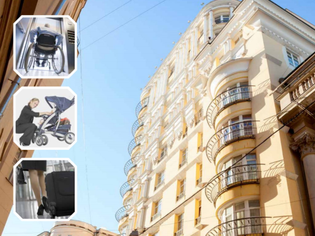 Los ascensores Adapta, aumentando la cabina en lugares pequeños (II)