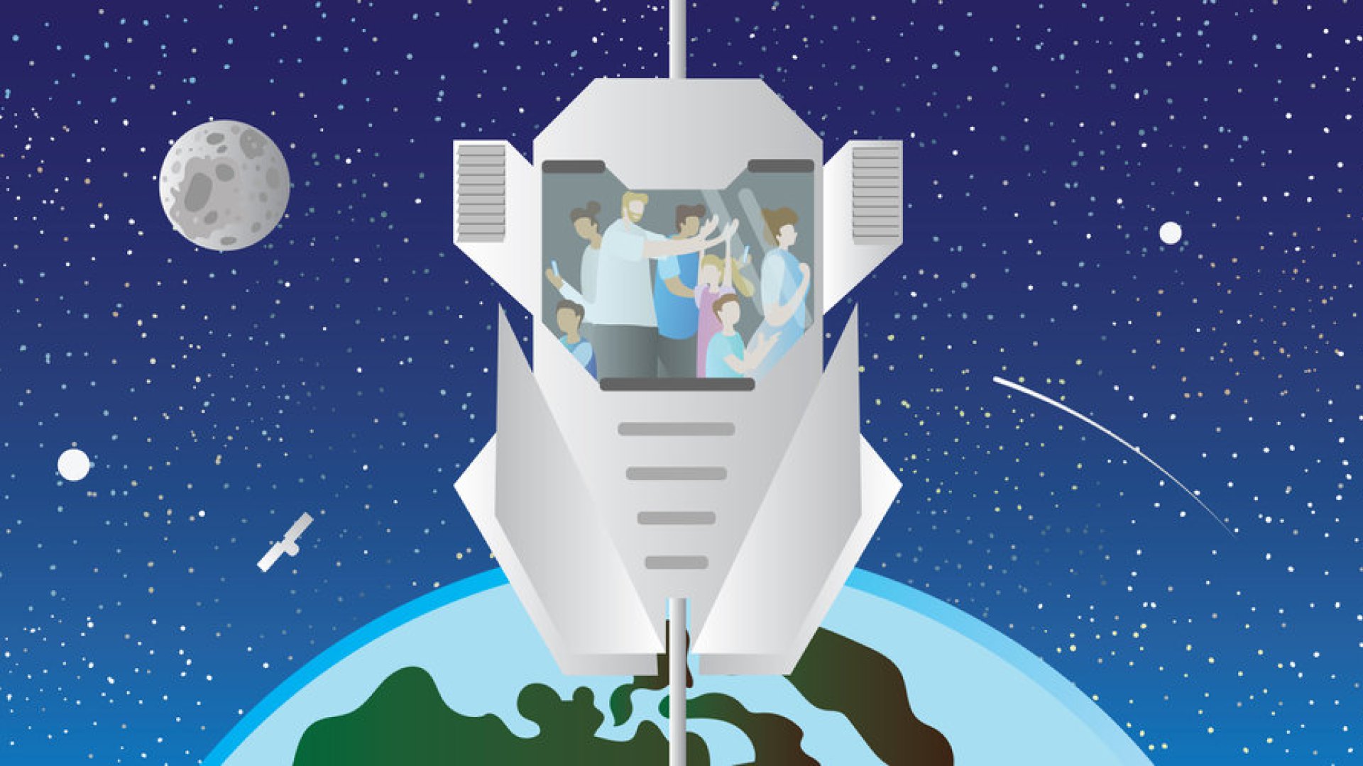 ¿Un ascensor espacial? China podría tener la clave para construir el primero